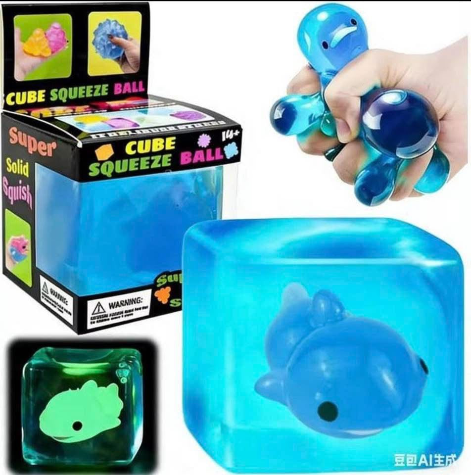 Glow Cube Squishies