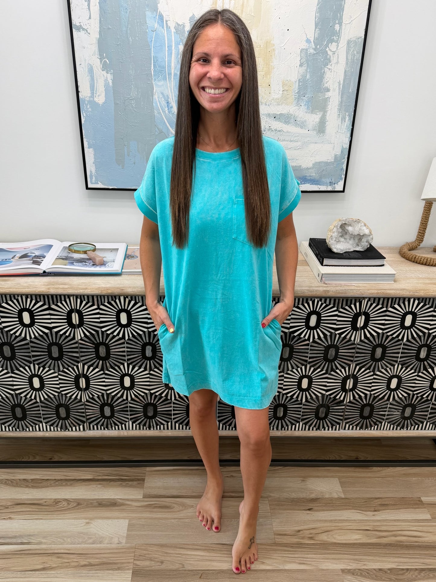 *Teeshirt Mini Dress/Tunic