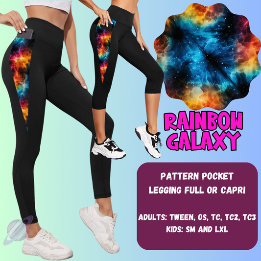 Rainbow Galaxy Tops & Bottoms *Pre-Order*