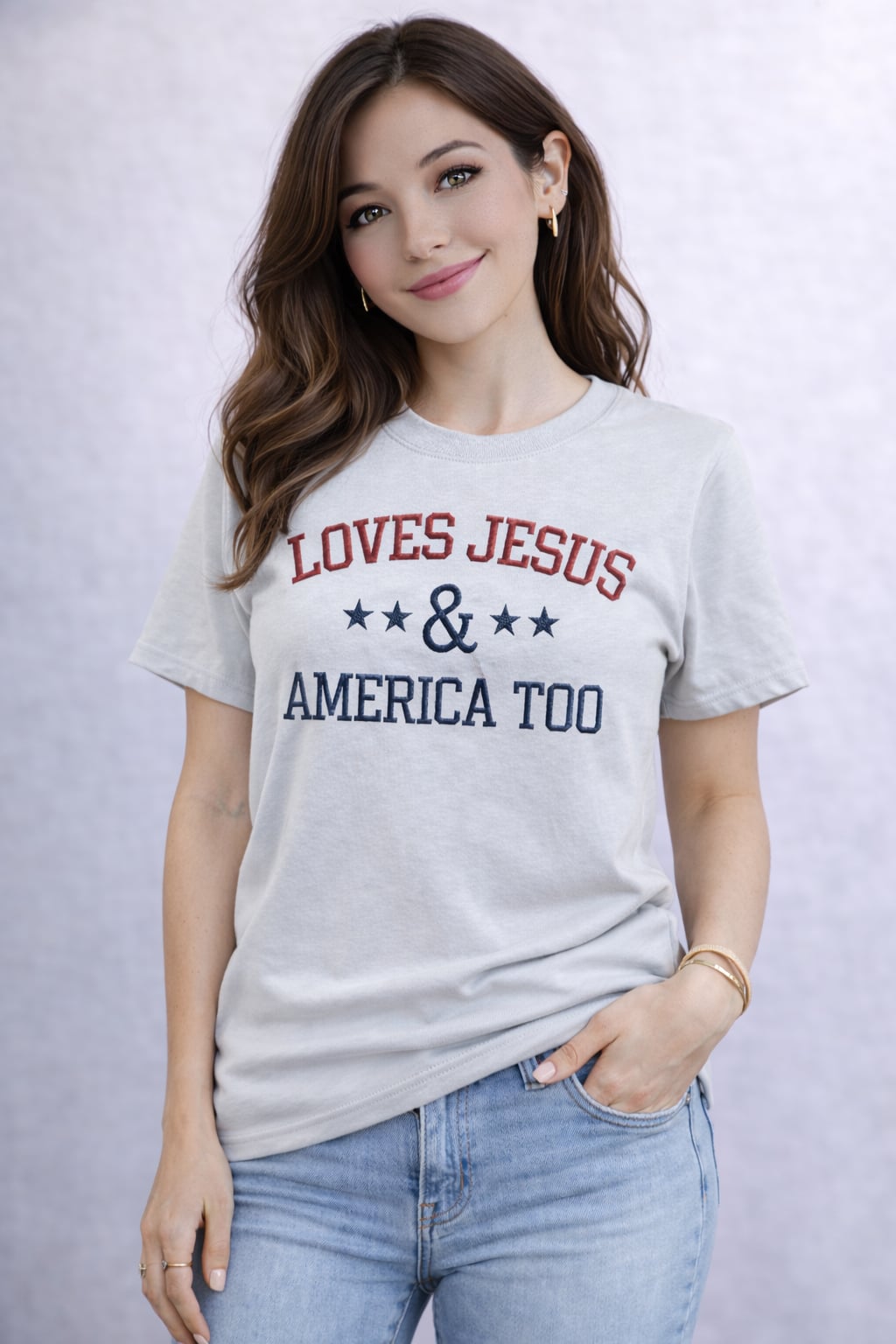 Loves Jesus & America too