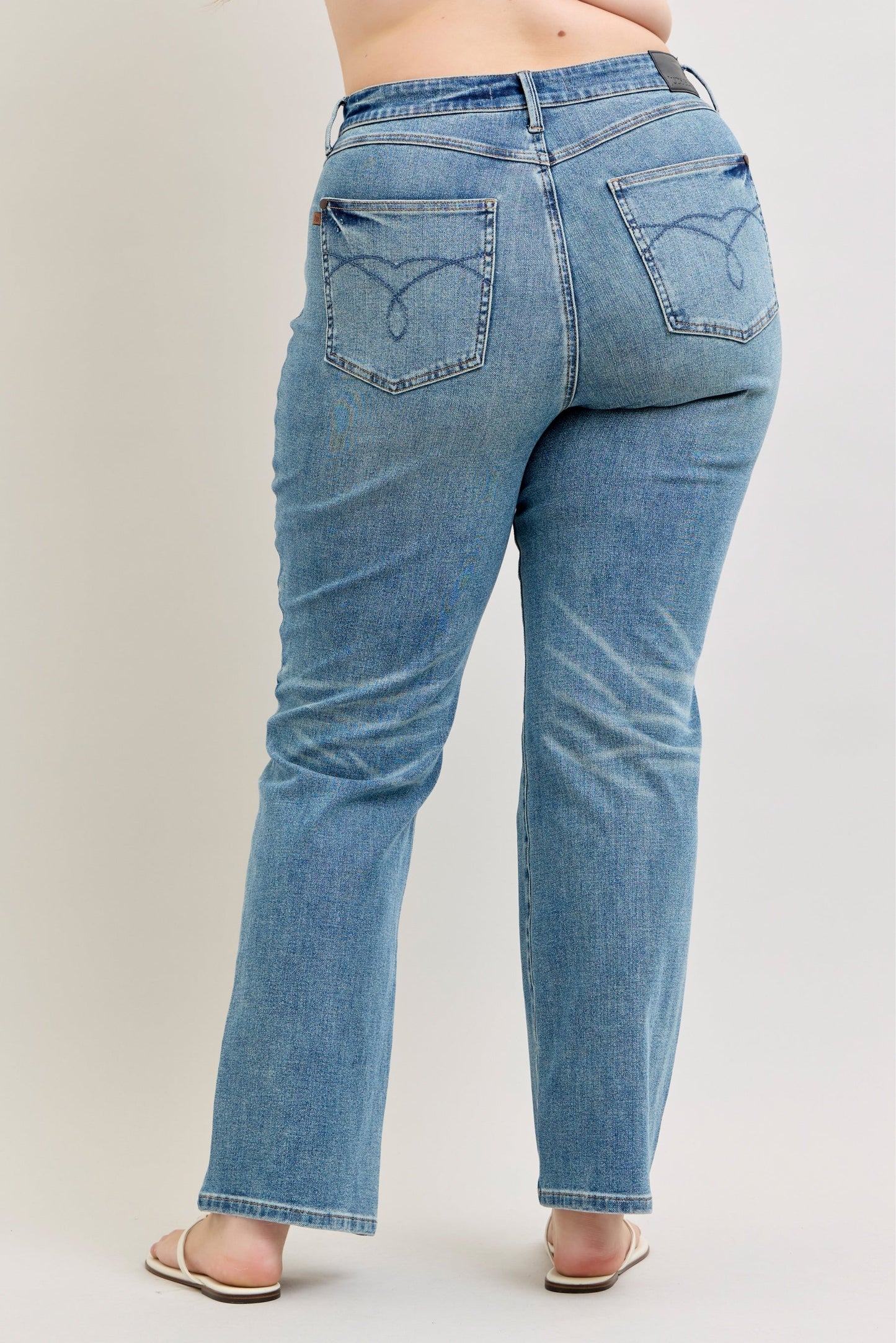 Sabrina High Waist Tummy Control Slim Straight