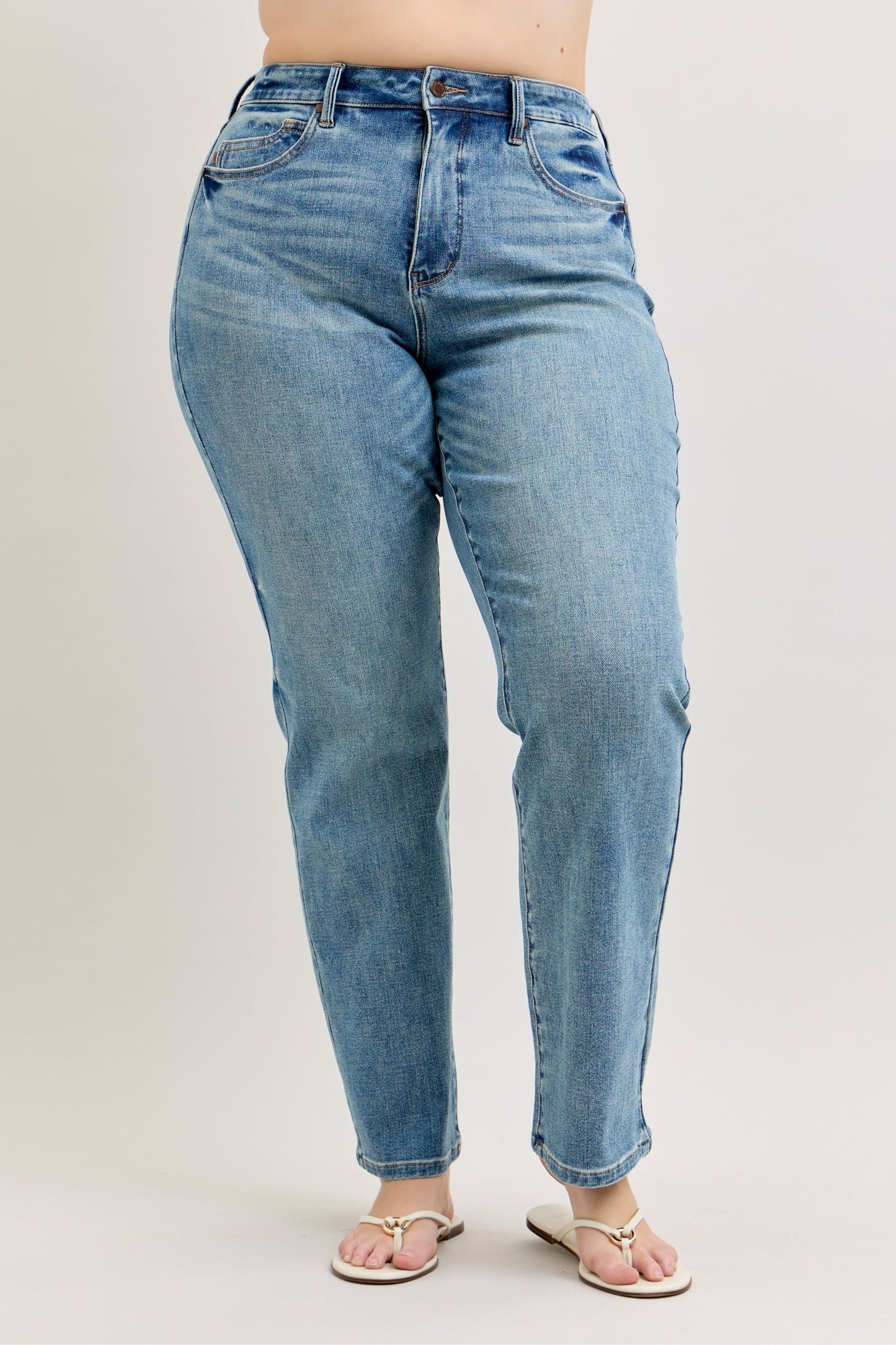 Sabrina High Waist Tummy Control Slim Straight