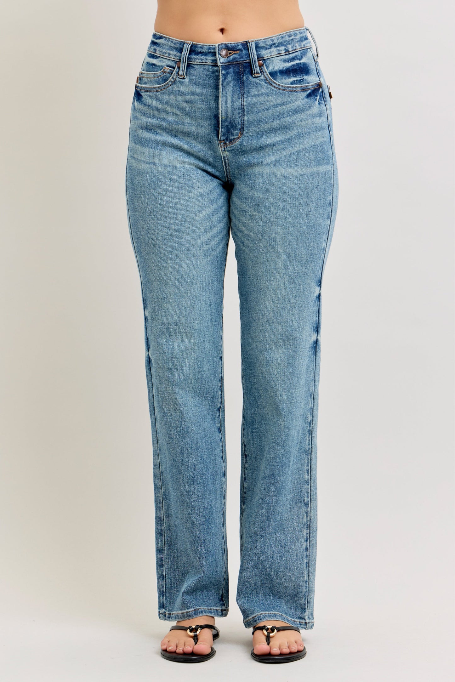Sabrina High Waist Tummy Control Slim Straight