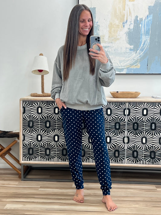 Beyond the Basics Pullover in Sleet
