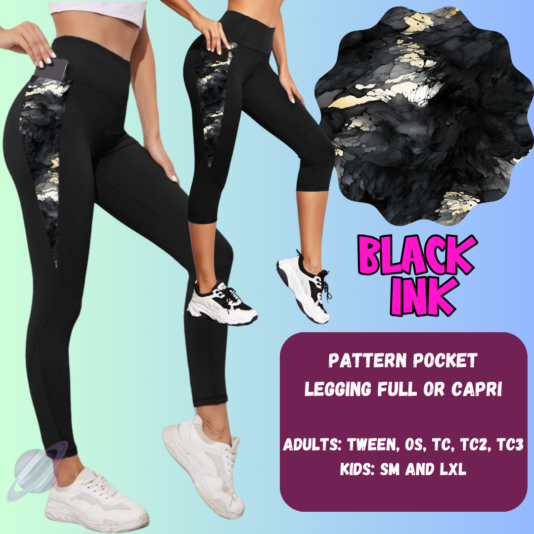 Black Ink Tops & Bottoms *Pre-Order*