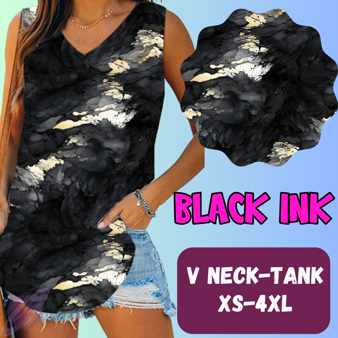 Black Ink Tops & Bottoms *Pre-Order*