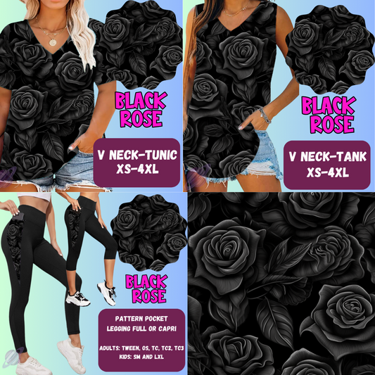 Black Rose Tops & Bottoms *Pre-Order*