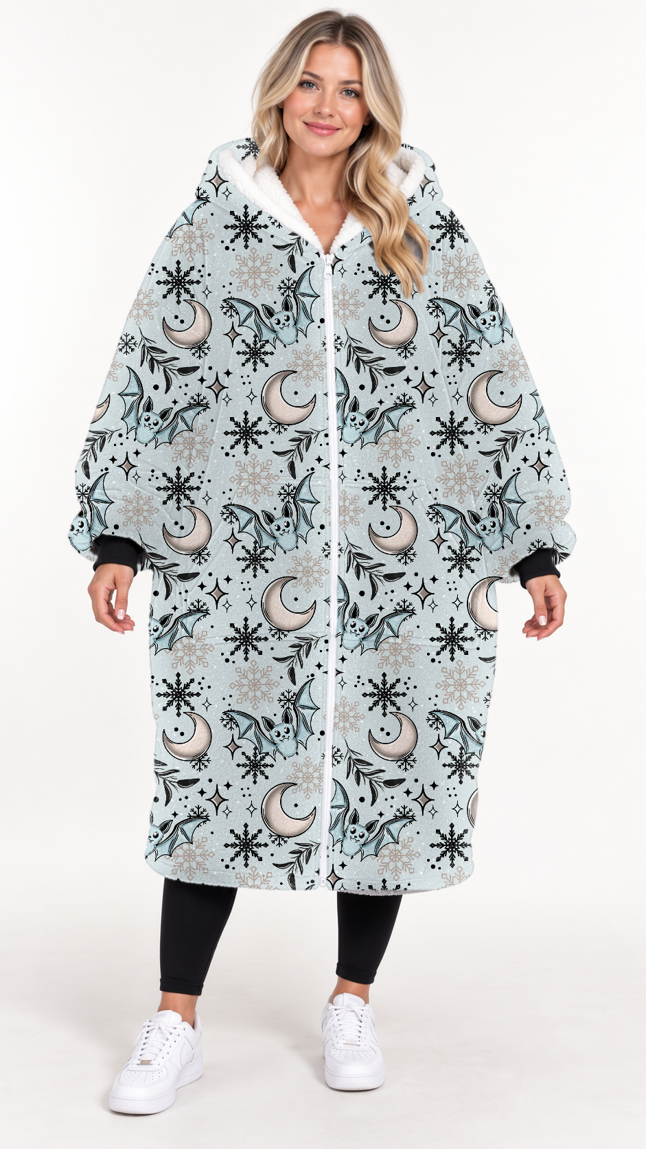 FROSTY BATS-HOODIE BLANKET *Pre-Order*