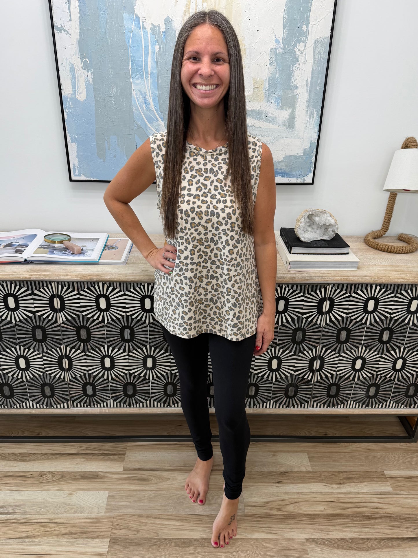 Mischievous Mind Leopard Print Tank