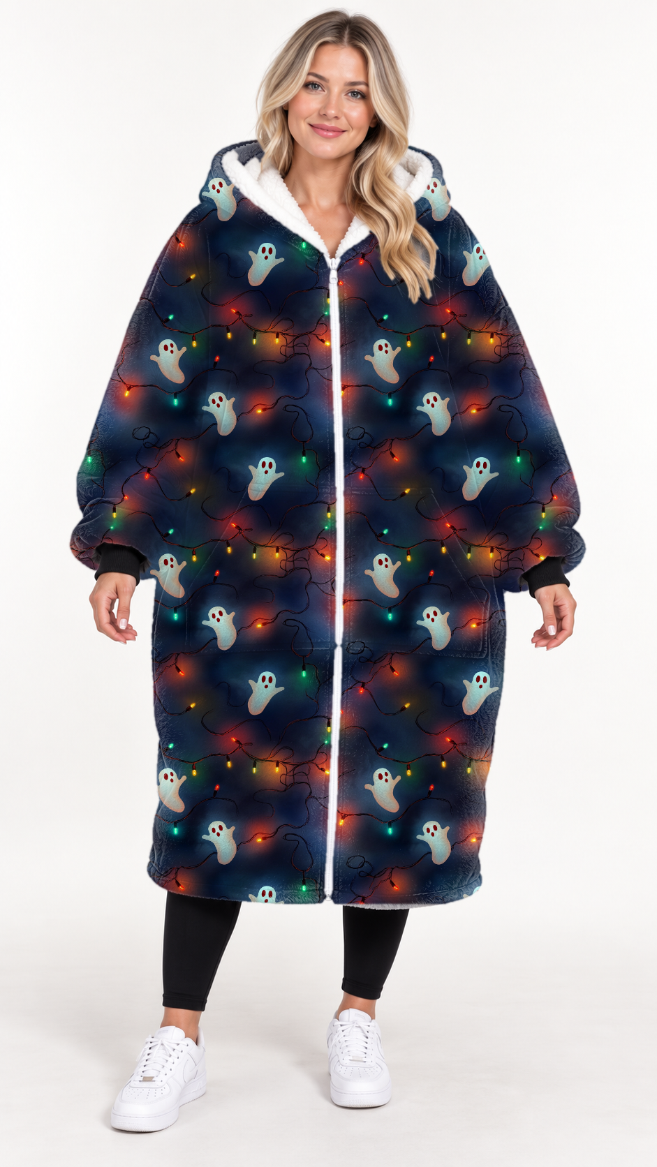 GHOST LIGHTS-HOODIE BLANKET *Pre-Order*