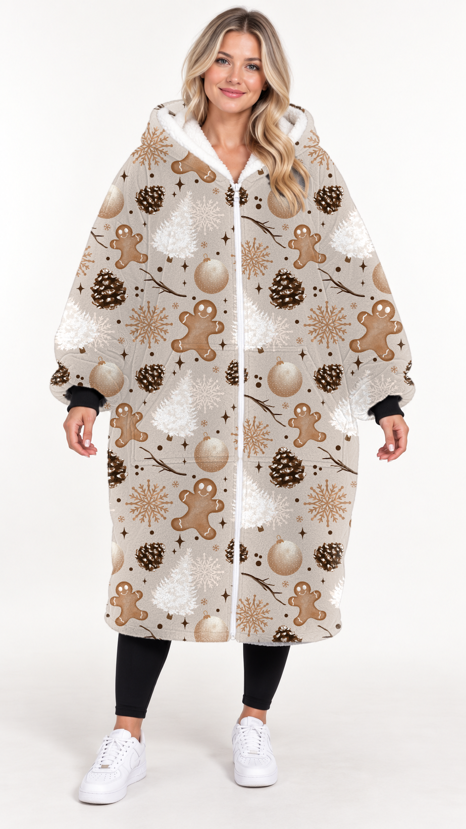 GINGERBREAD-HOODIE BLANKET *Pre-Order*