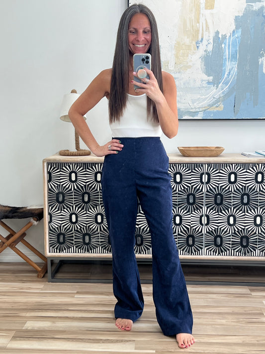 Corduroy Flare Pants