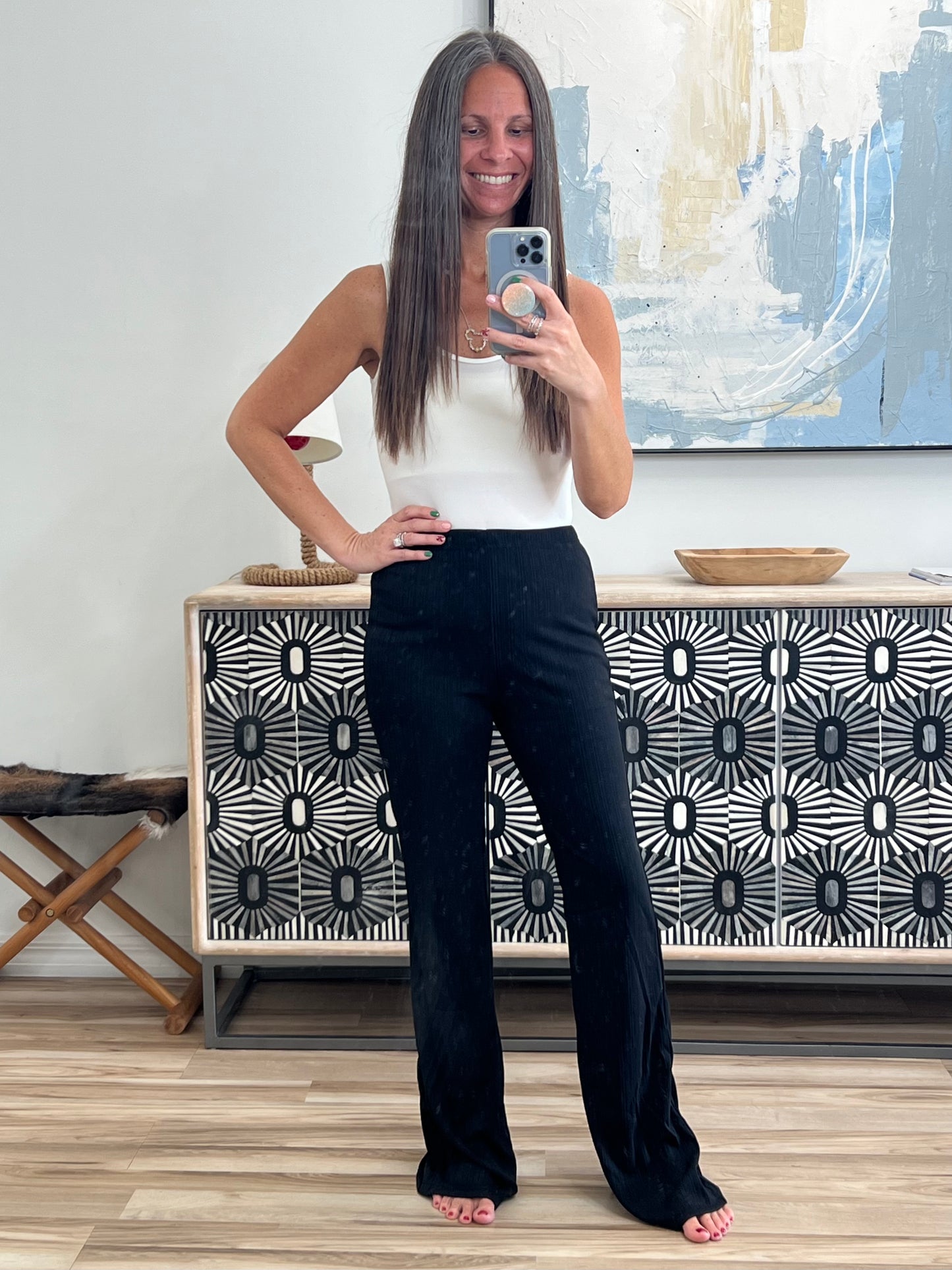 High-Waist Flare Active Pants