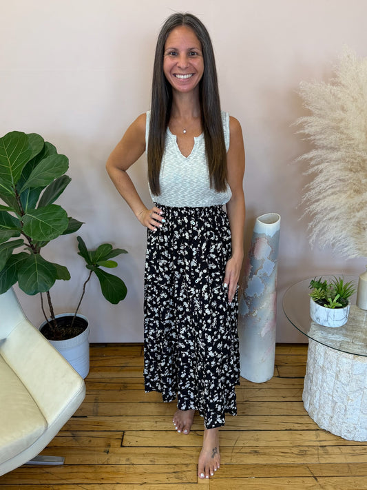 Fielding Flowers Floral Skirt