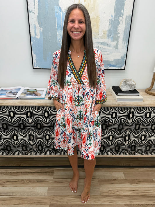 Depend on Me Boho Tiered Dress
