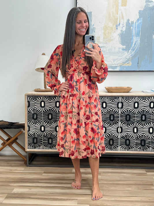 You And Me Floral Dress
