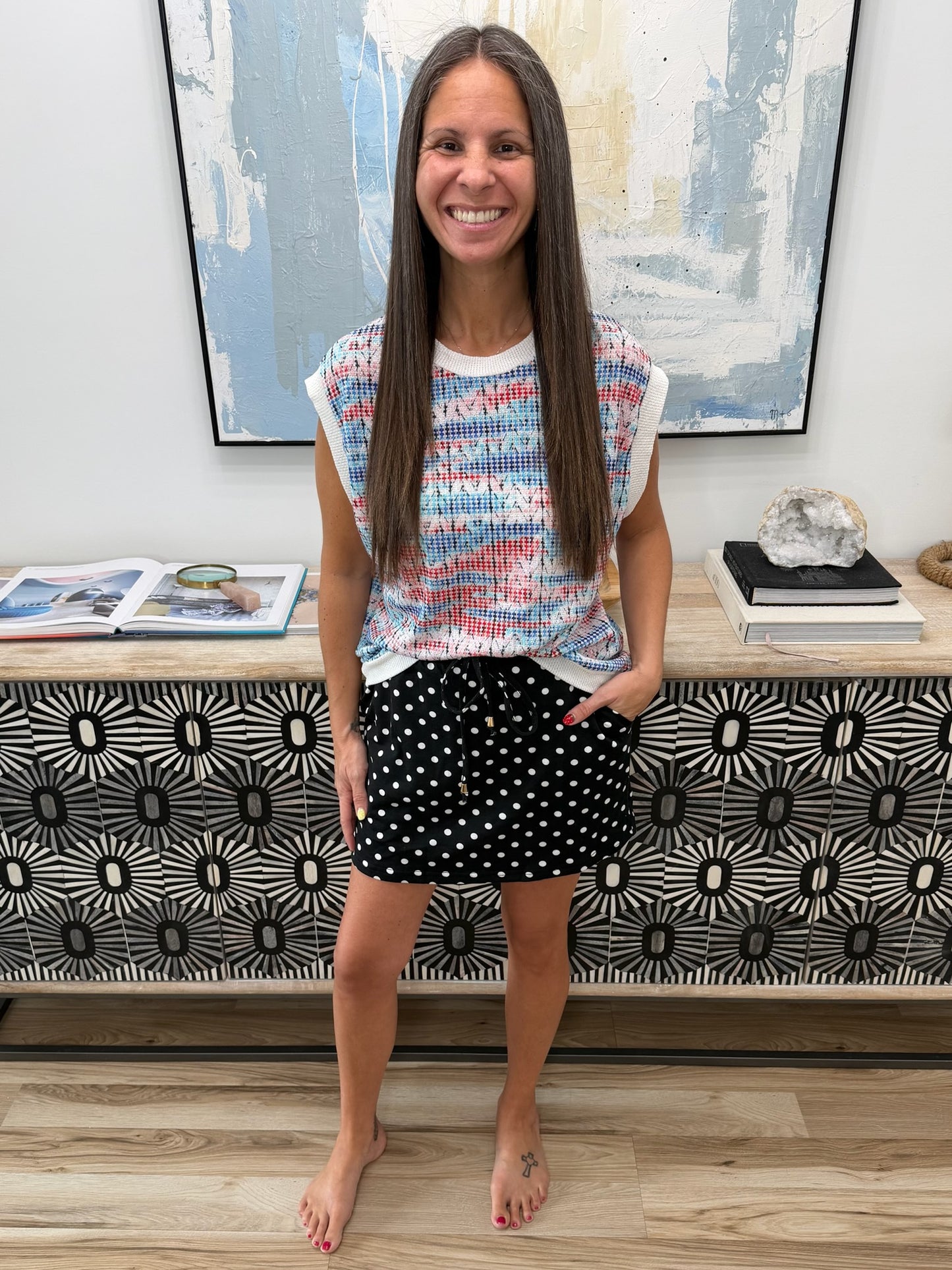 Pretty Girl Go-To High Waist Skort