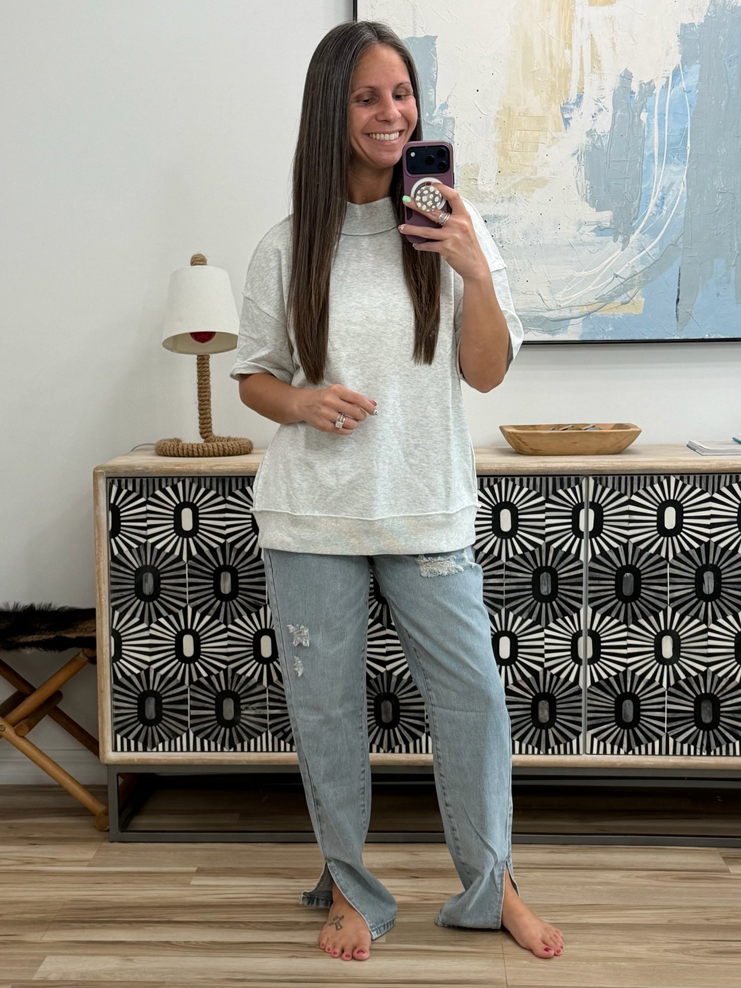 Anything Goes High Neck Top