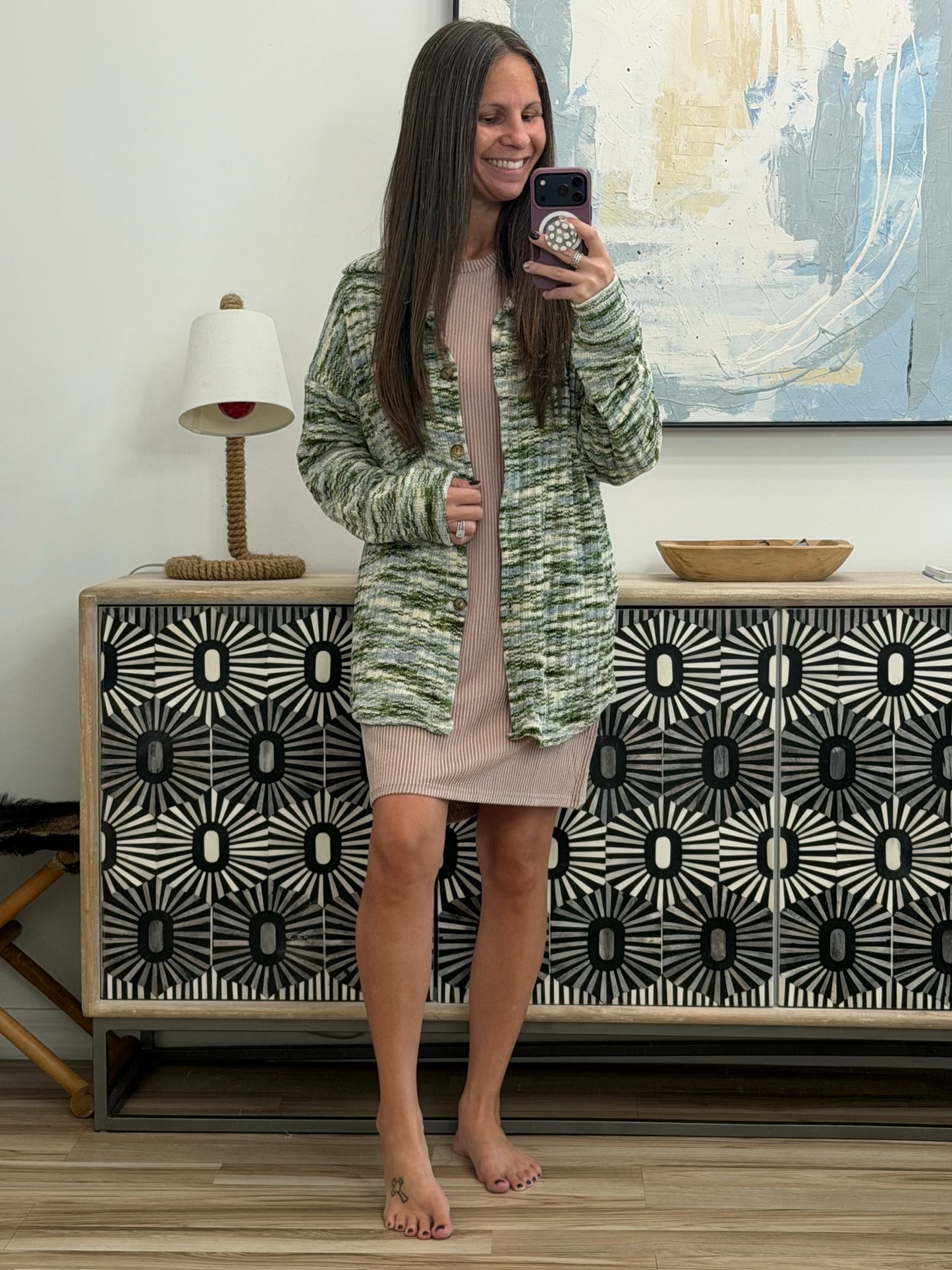 Forest of Feelings Knit Shacket