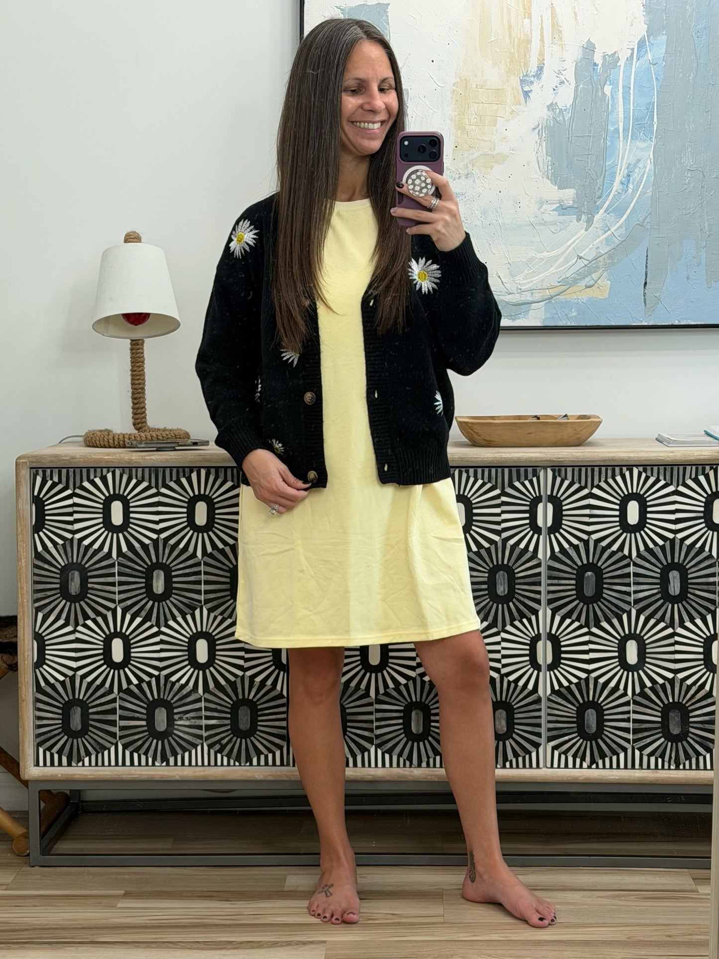 Floral Button Up Cardigan