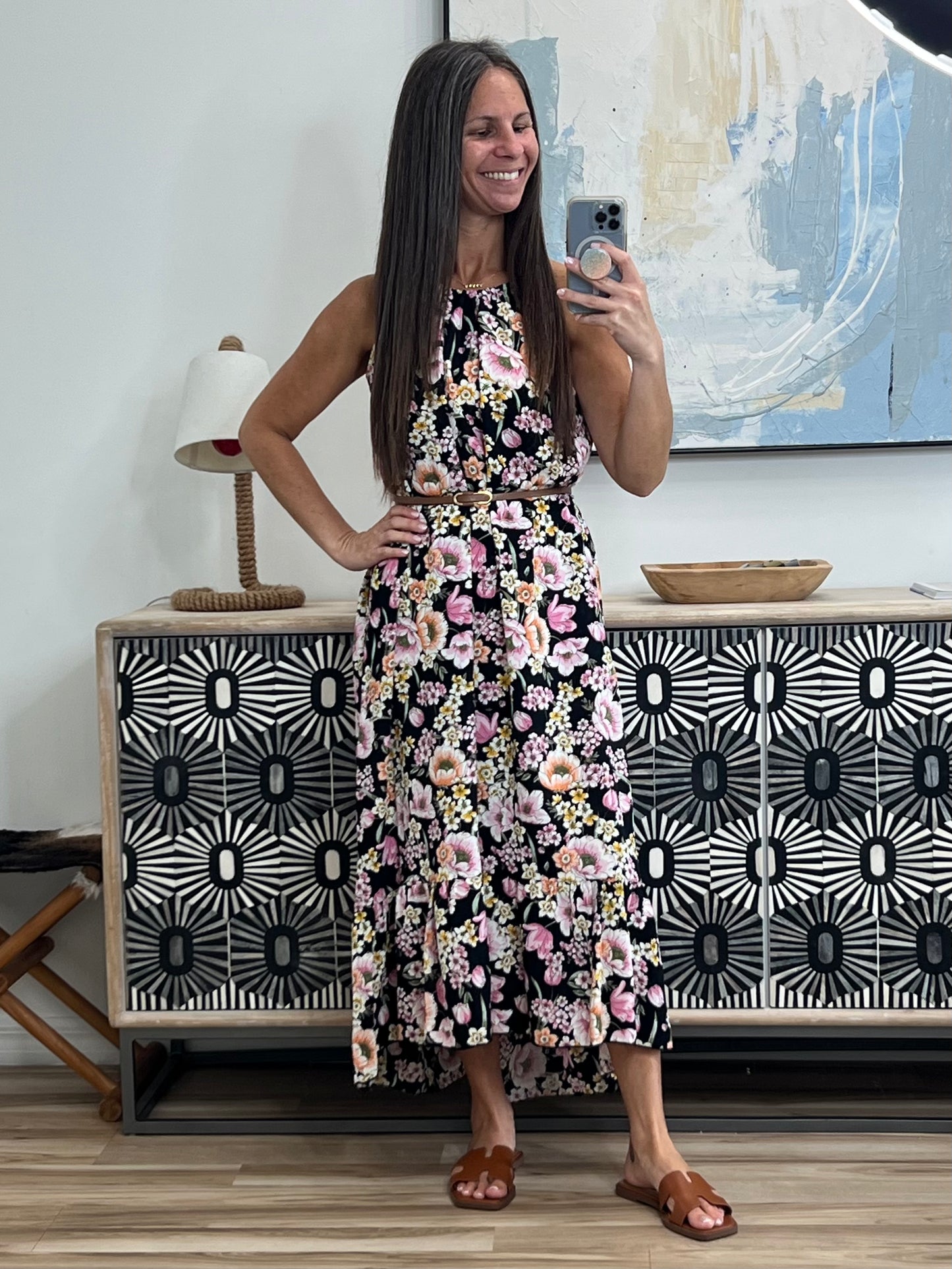 Sunny Side of Life Halter Top Dress