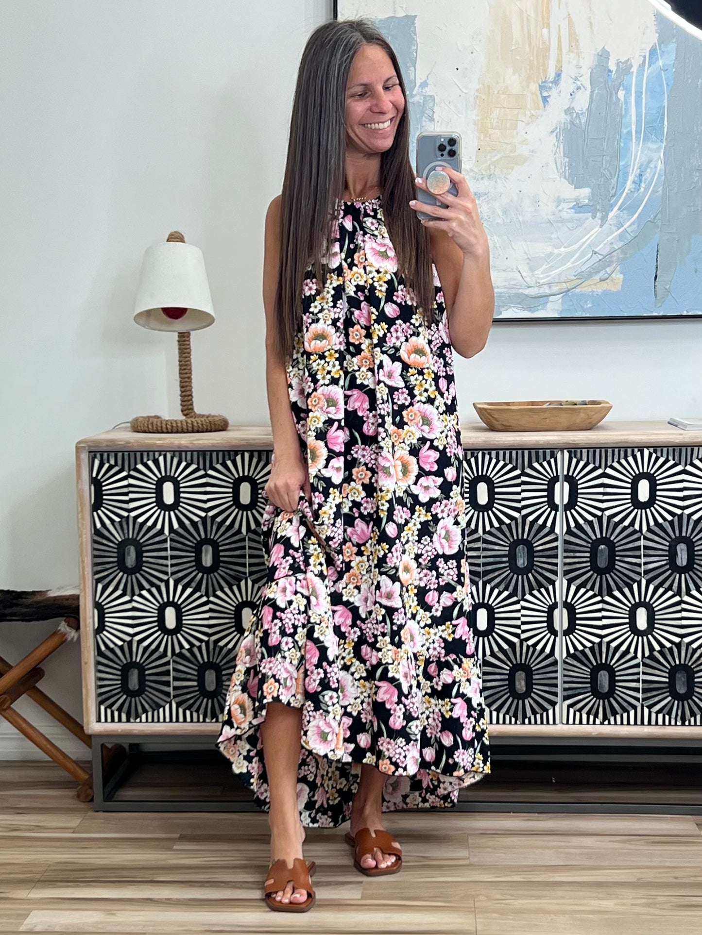 Sunny Side of Life Halter Top Dress