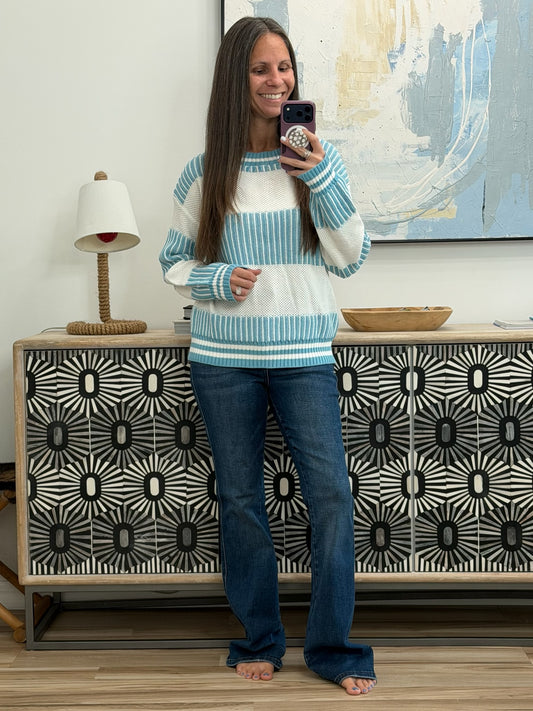 Frosted Snuggle Textured Knit Pullover