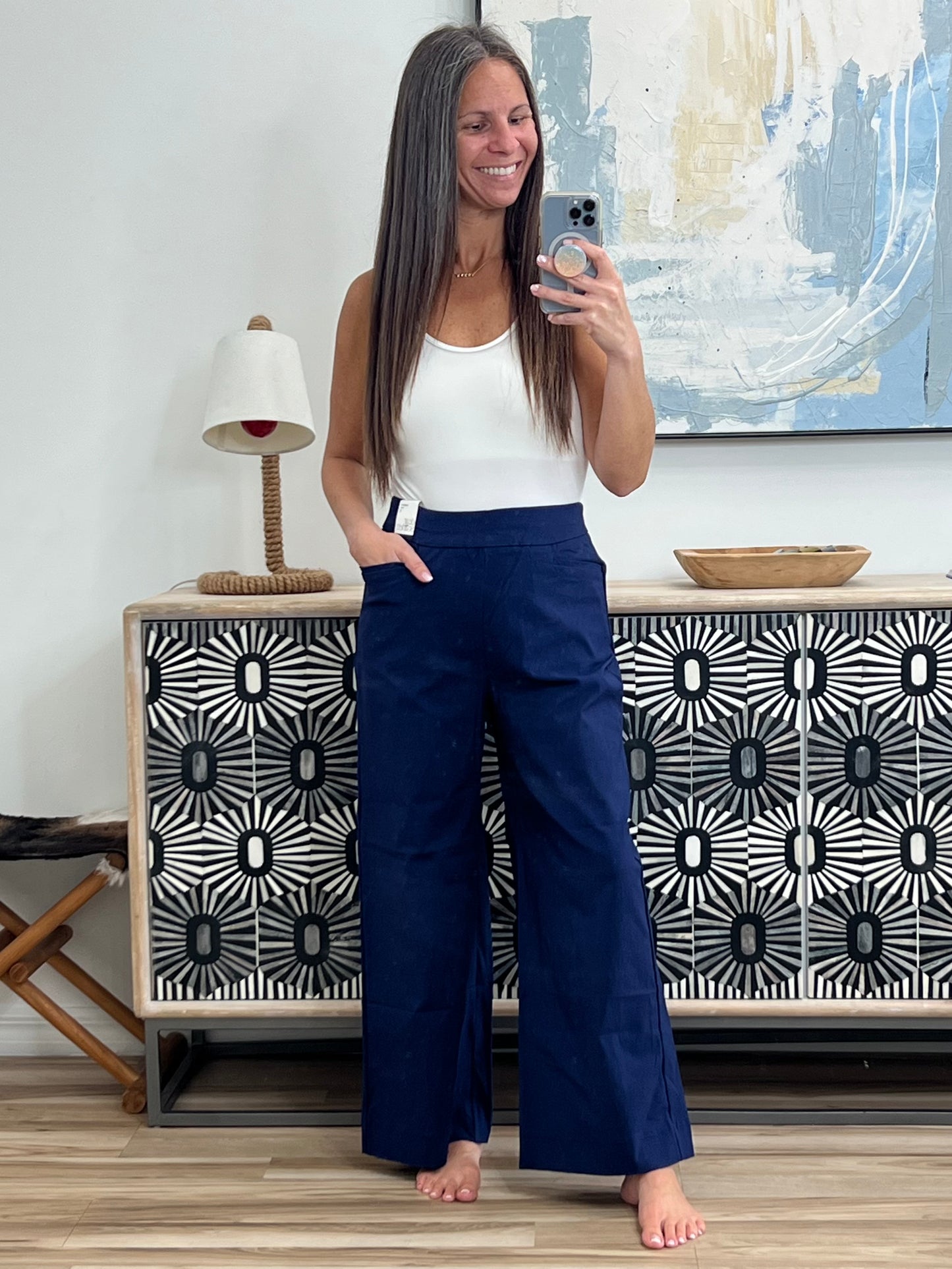 Magic Pants in Navy