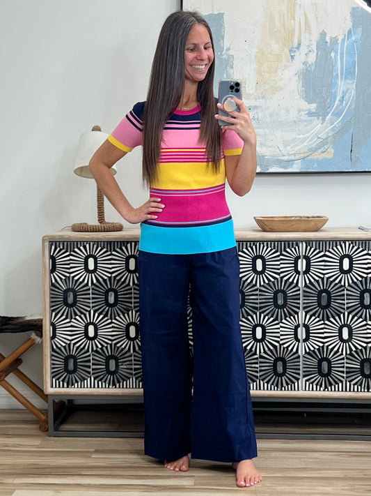 Sounds Great Striped Top