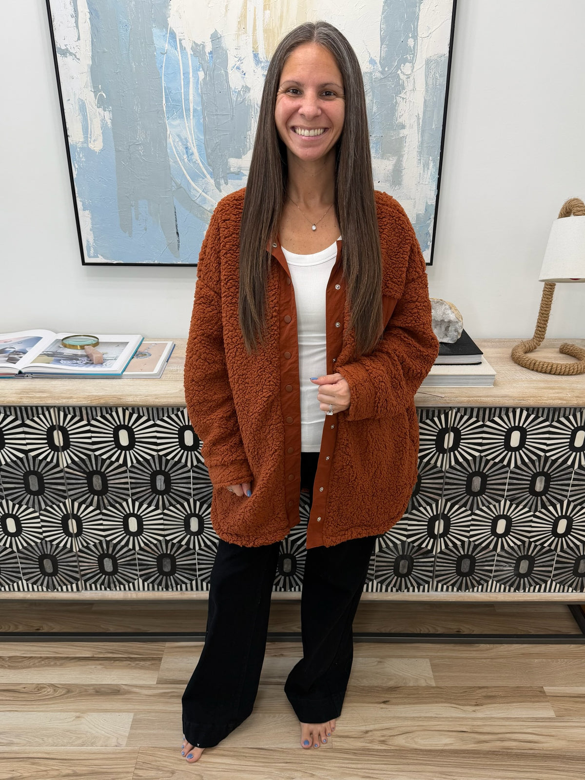 Growing Up Great Sherpa Jacket