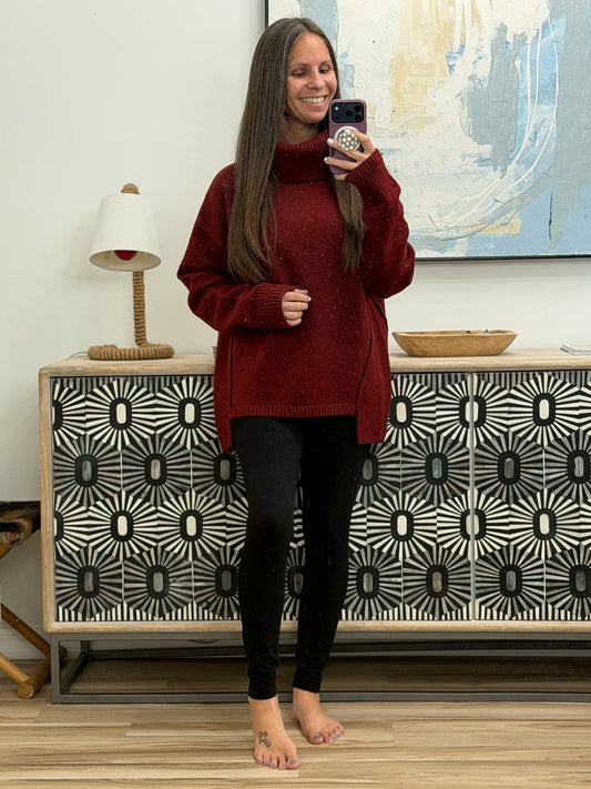 Envelop Me Turtleneck Sweater