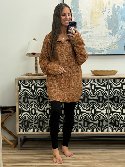 Something's Got a Hold On Me Oversized Sweater