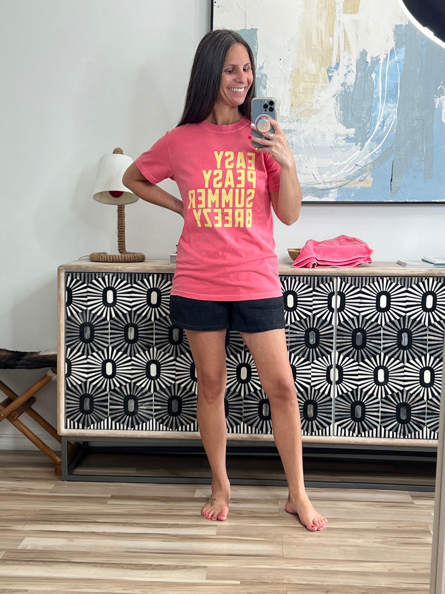 Easy Peasy Summer Breezy Tee