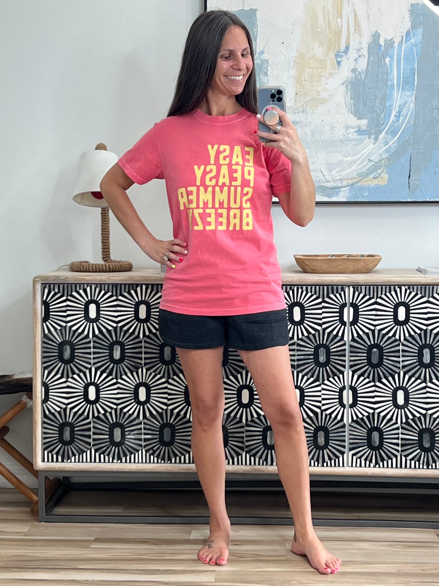 Easy Peasy Summer Breezy Tee