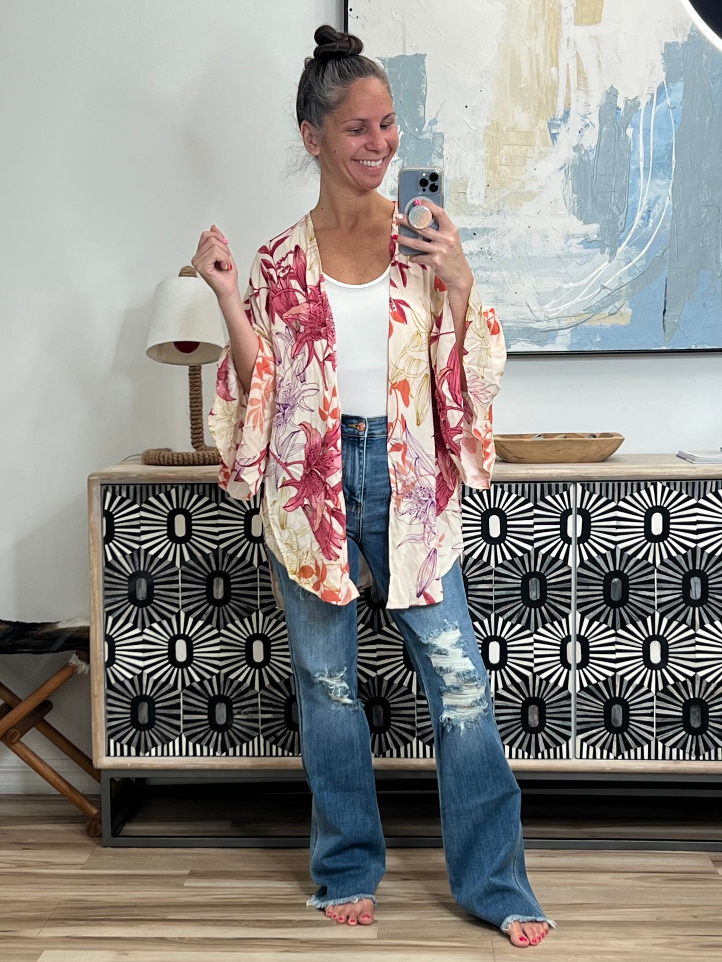 Vacay Season Bell Sleeve Kimono