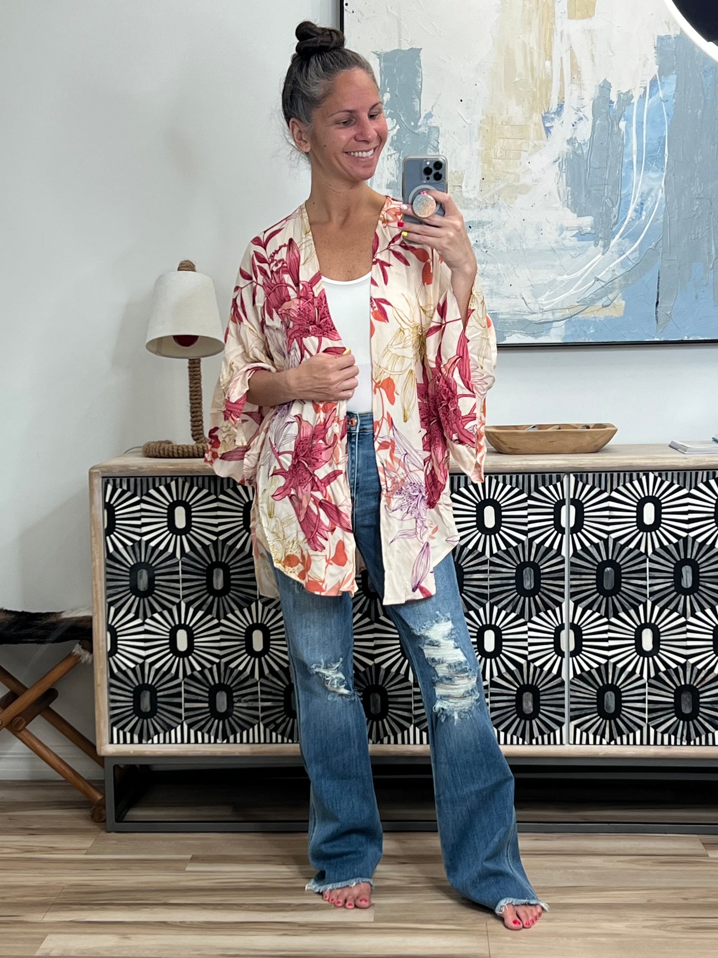 Vacay Season Bell Sleeve Kimono