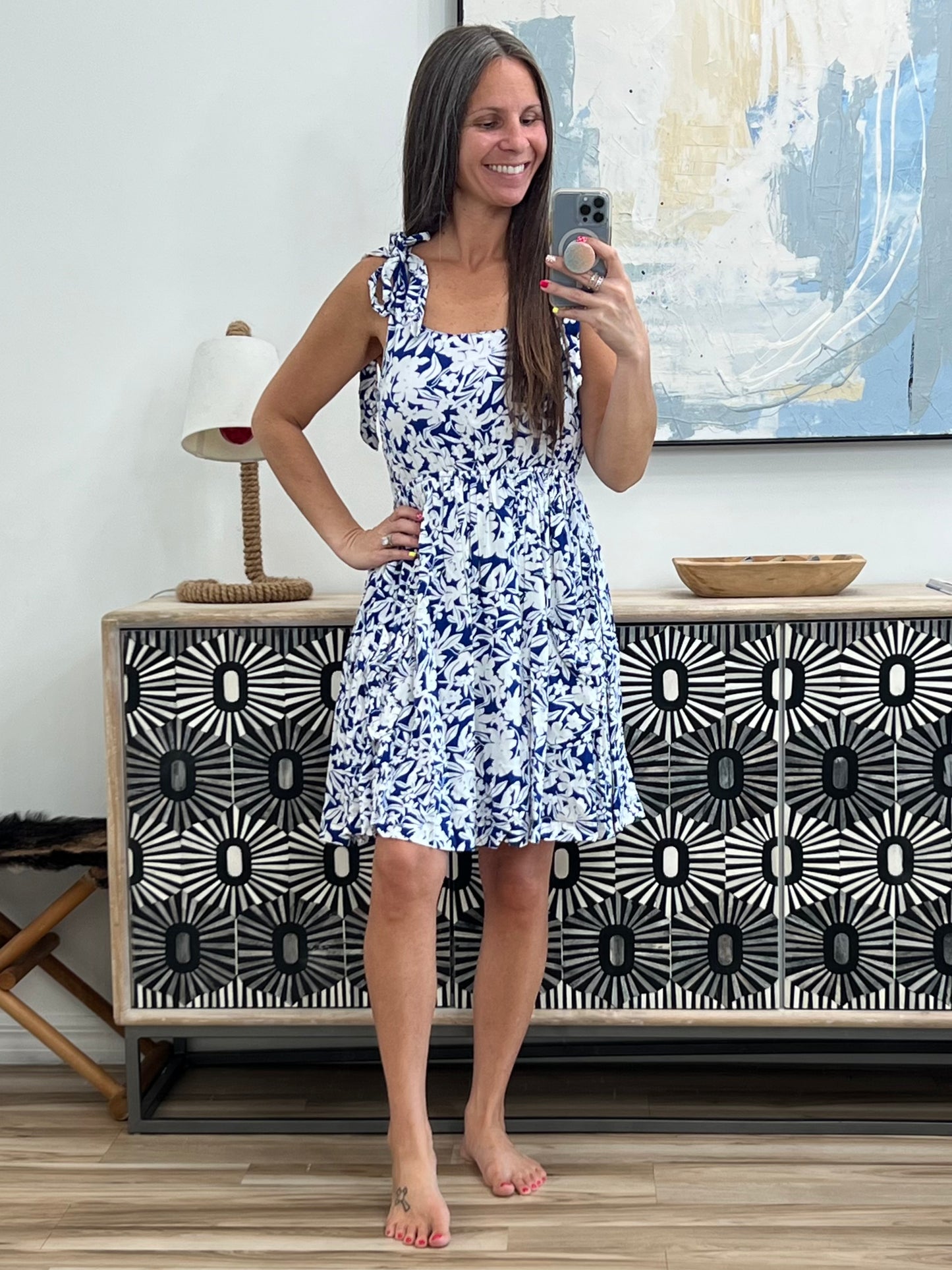 Fantastic in Floral Dress