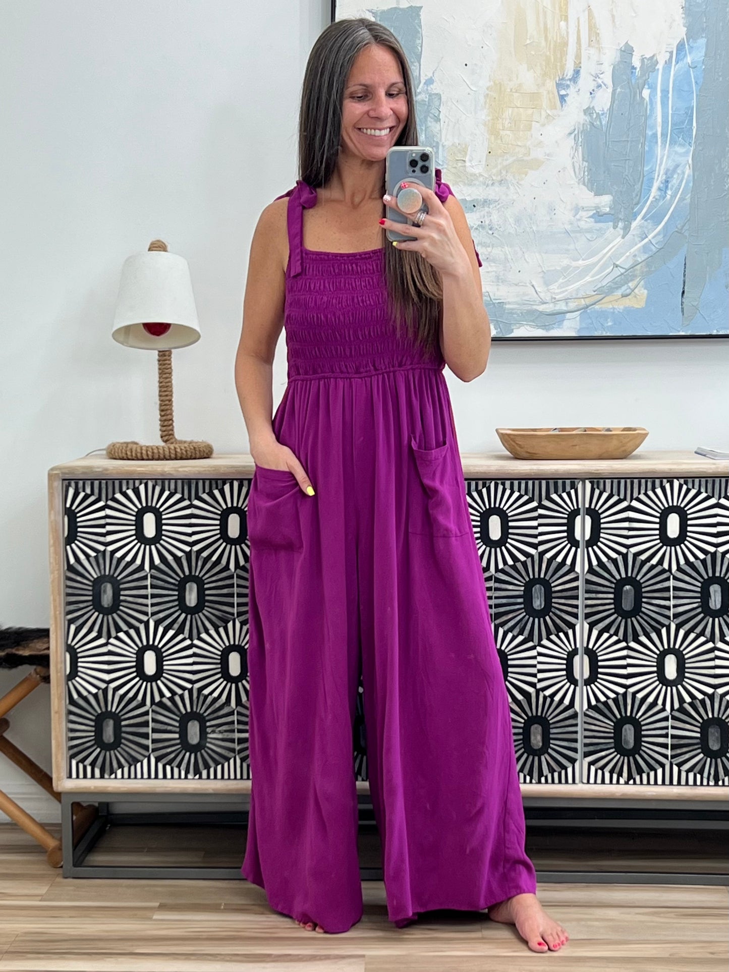 Social Graces Wide Leg Jumpsuit