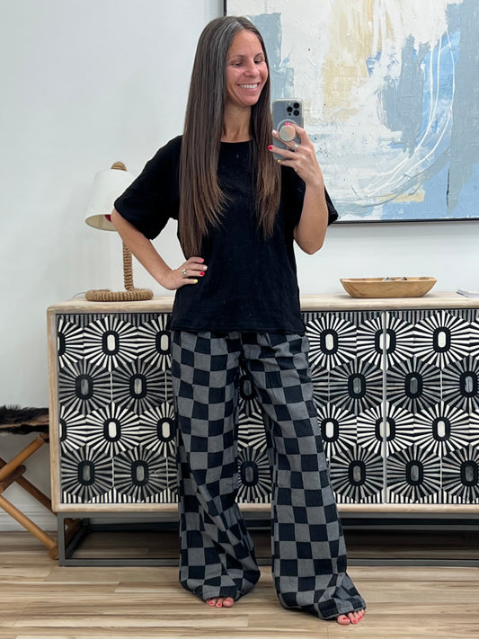 Effortless Edit Boxy Tee in Black