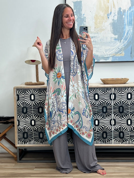 Back to My Roots Lightweight Kimono