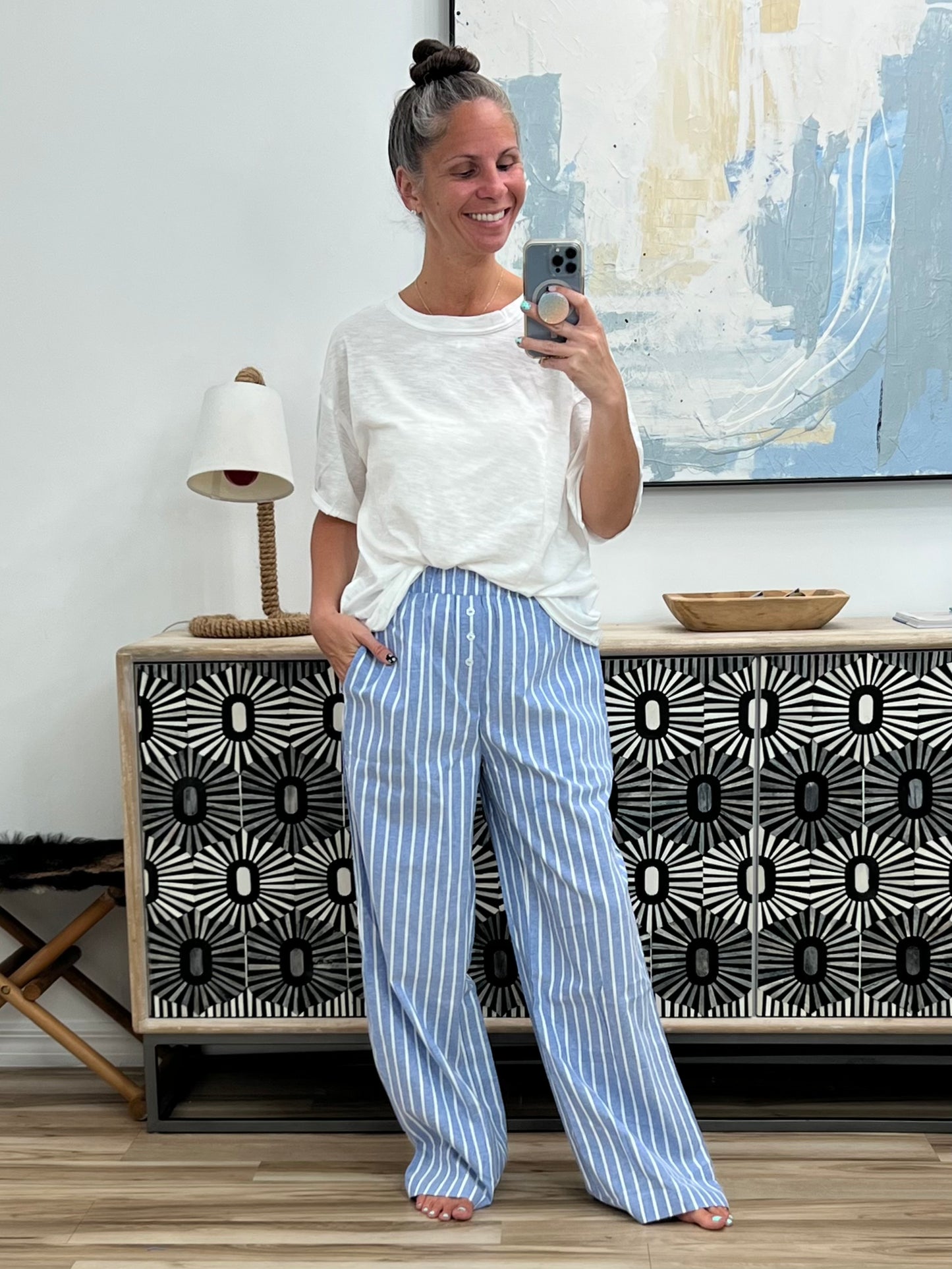 Right At Home Relaxed High Waisted Bottoms