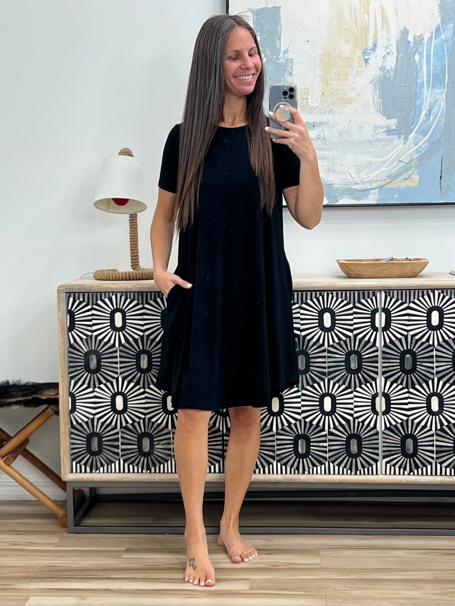 *Noir Noelle Dress