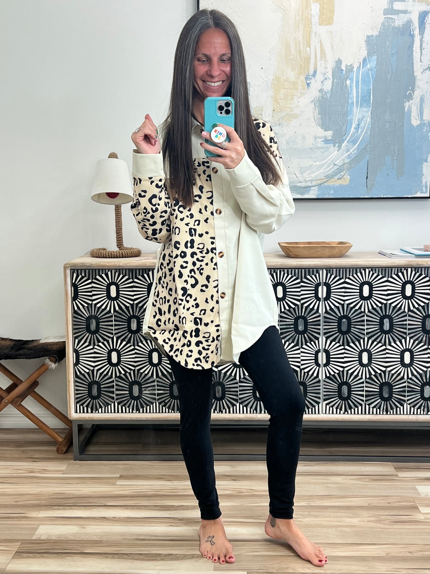 Leopard Collared Shacked