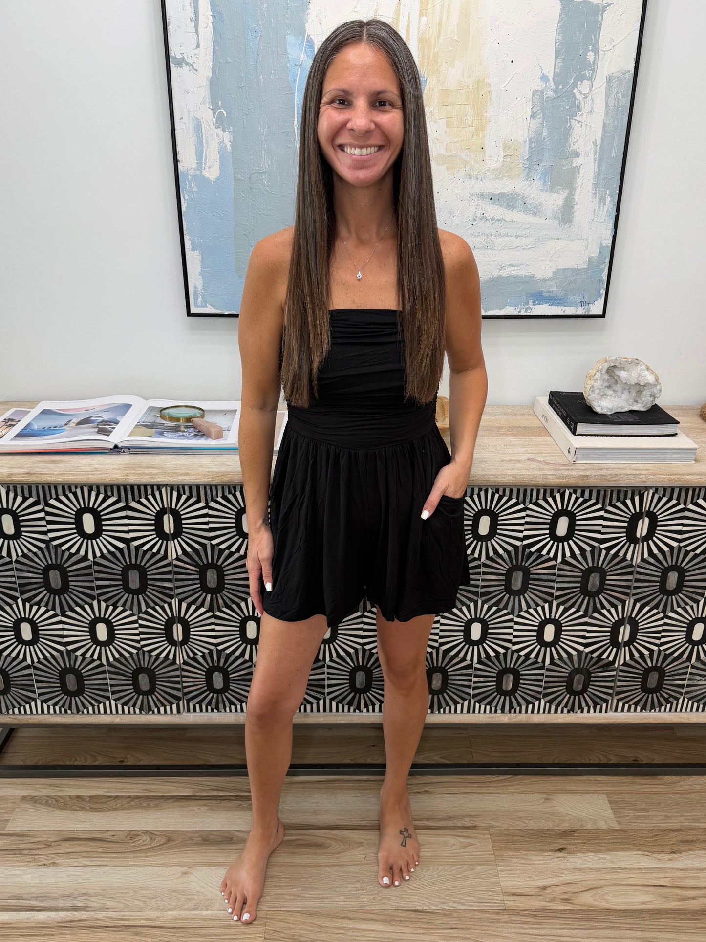 *Tube Top Romper