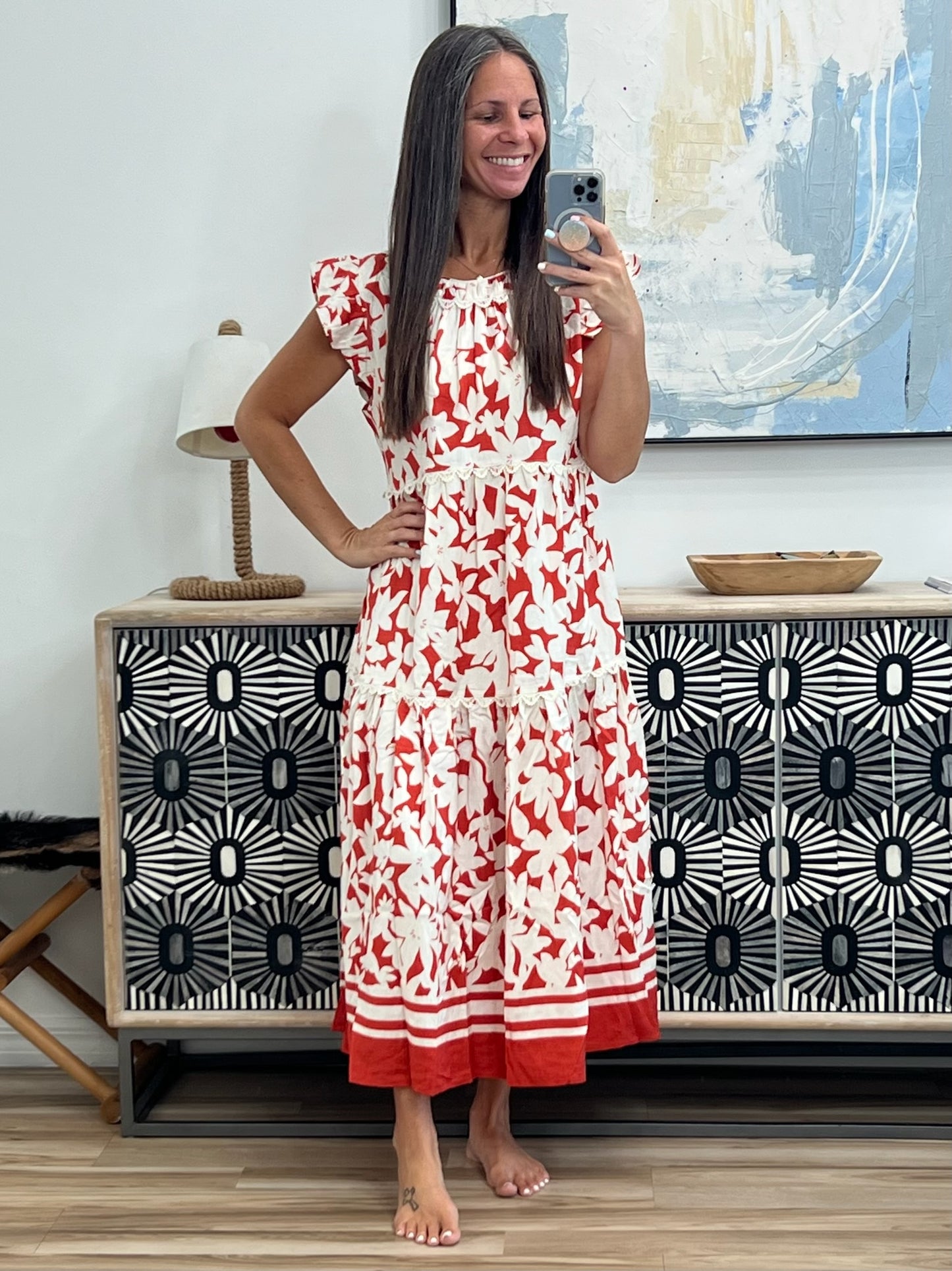 Dainty Daydream Tiered Dress