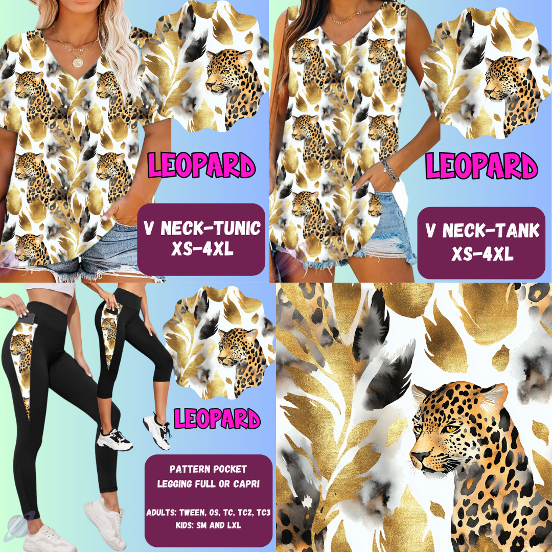 Leopard Tops & Bottoms *Pre-Order*