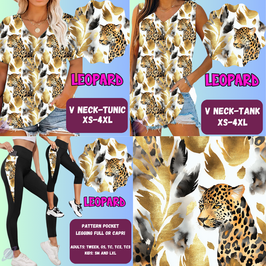 Leopard Tops & Bottoms *Pre-Order*