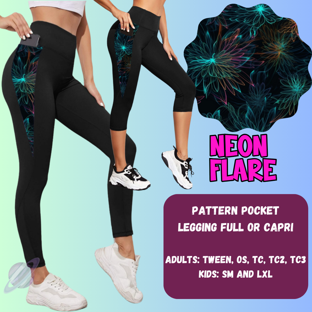 Neon Flare Tops & Bottoms *Pre-Order*