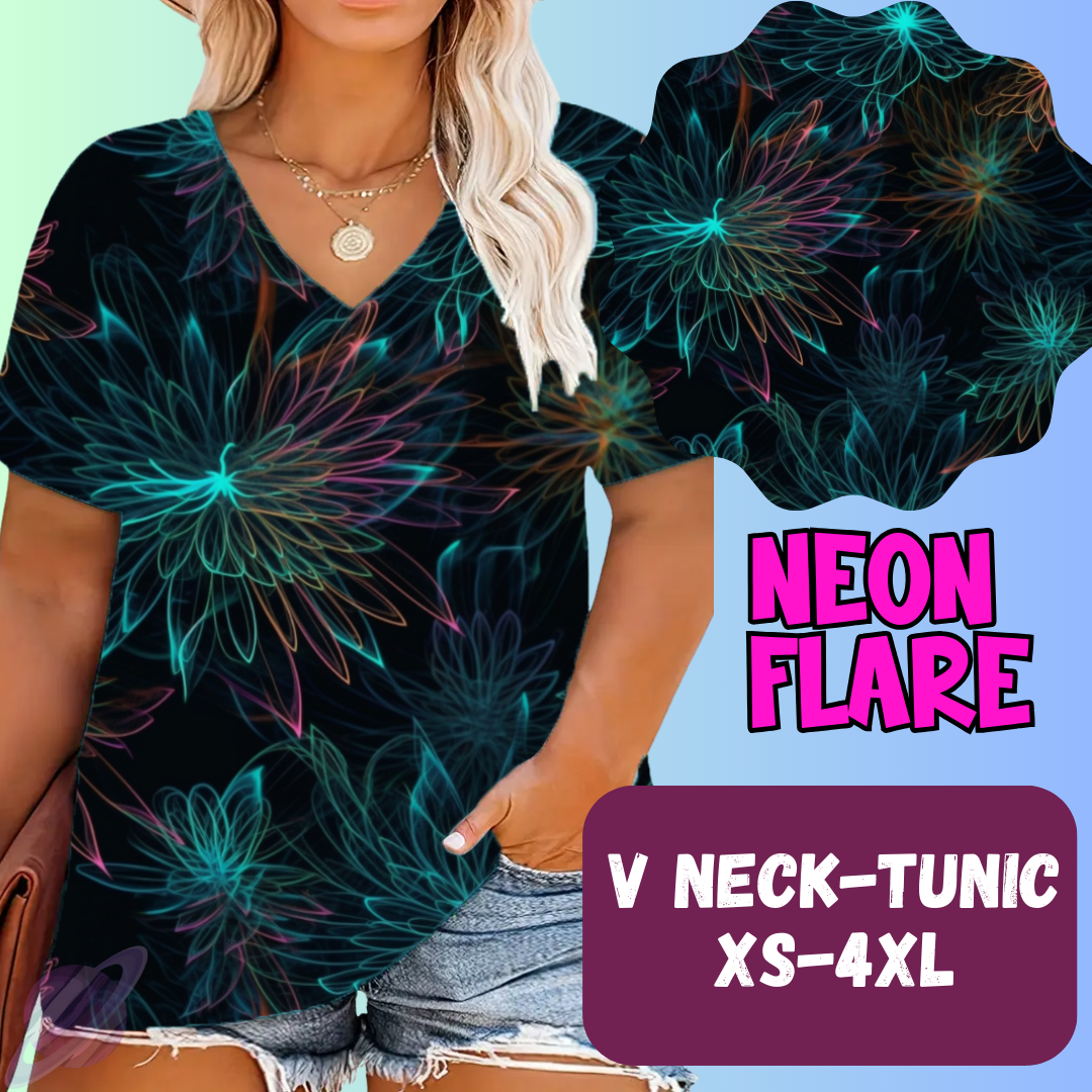 Neon Flare Tops & Bottoms *Pre-Order*