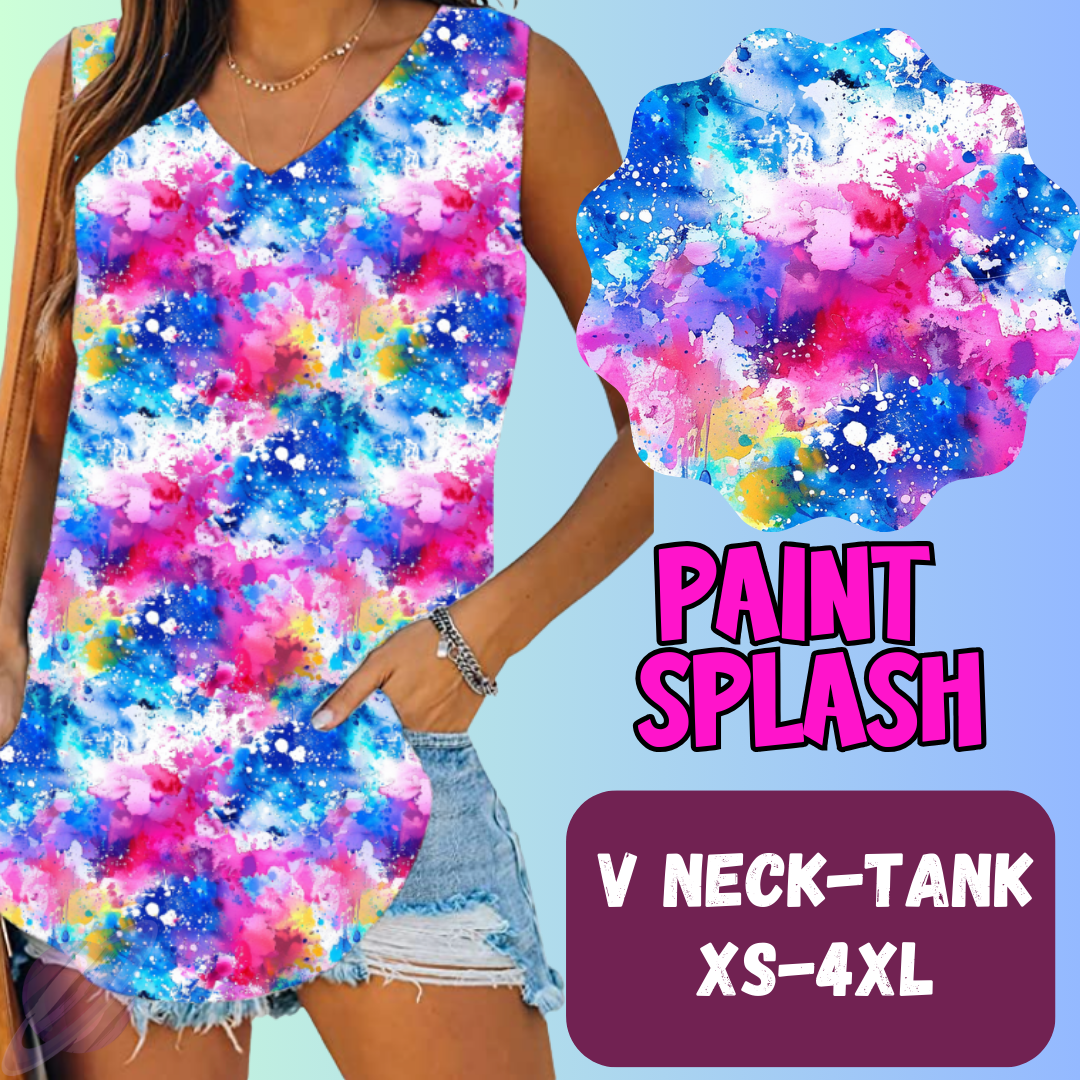 Paint Splash Tops & Bottoms *Pre-Order*